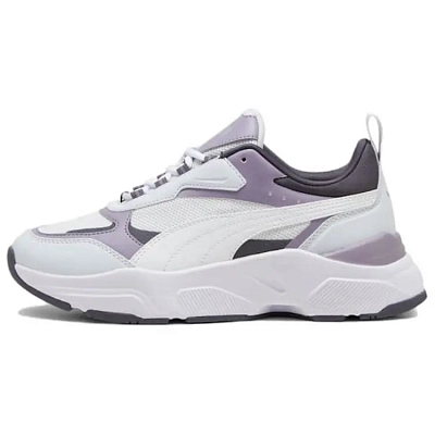 PUMA Cassia Low Top Casual Shoes Women's White Purple