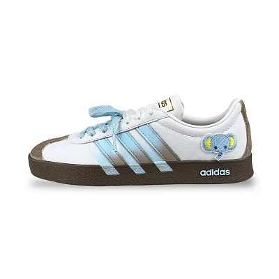 Adidas VL COURT 2.0 Abrasion Resistant Low top Skateboard Shoes Unisex