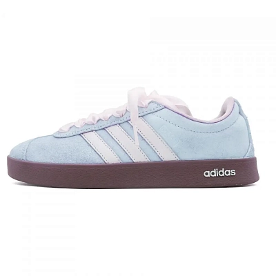 Adidas Neo VL Court 2.0 Lightweight Low Top Skateboard Shoes Unisex Blue White