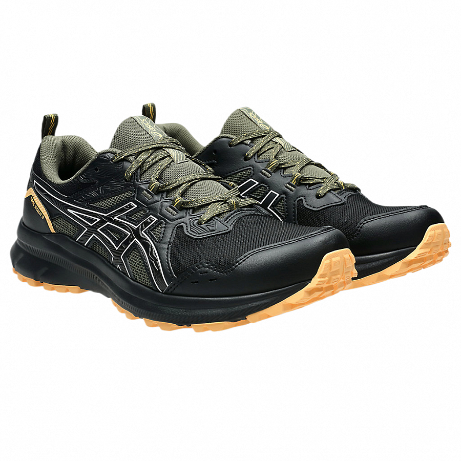 Asics Trail Scout 3 Low Top Running Shoes Men's Black купить в интернет-магазине Yoocart с быстрой доставкой по России.