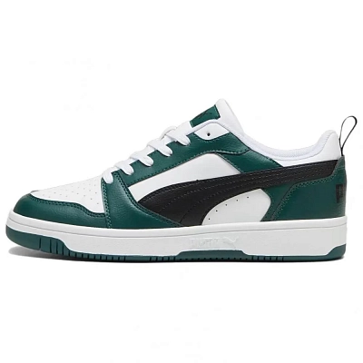 PUMA Rebound V6 Low Top Skateboard Shoes Unisex Green