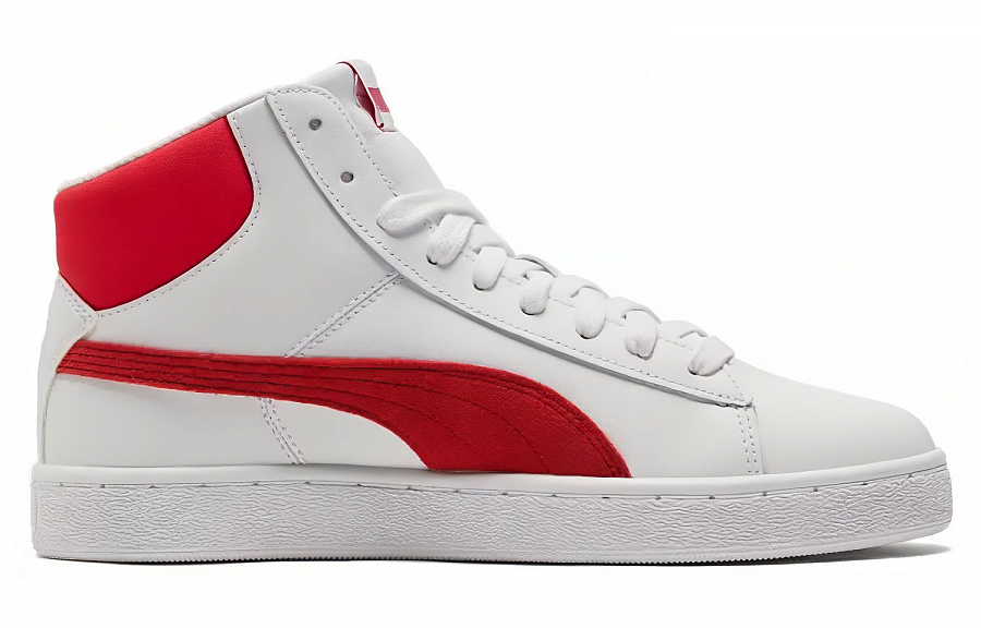PUMA Waterproof And Wear resistant High top Skateboard Shoes Unisex Bright Red купить в интернет-магазине Yoocart с быстрой доставкой по России.