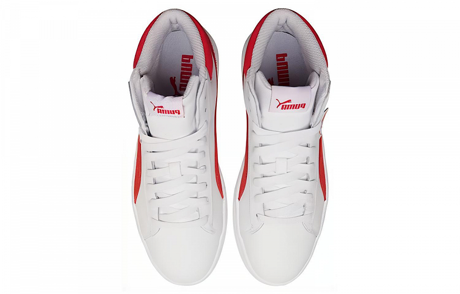 PUMA Waterproof And Wear resistant High top Skateboard Shoes Unisex Bright Red купить в интернет-магазине Yoocart с быстрой доставкой по России.