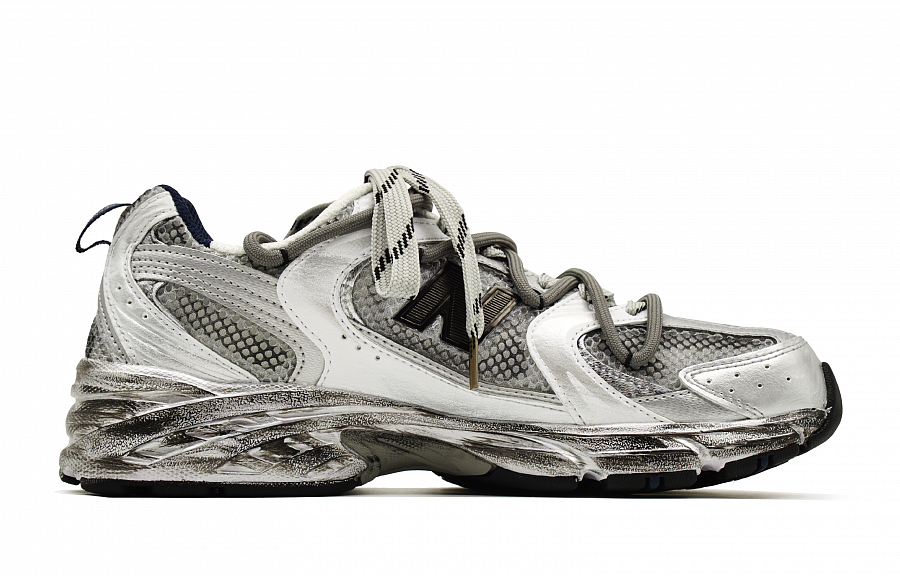 New Balance NB 530 Cushioning Abrasion Resistant Breathable Low top Running Shoes Unisex Gray купить в интернет-магазине Yoocart с быстрой доставкой по России.
