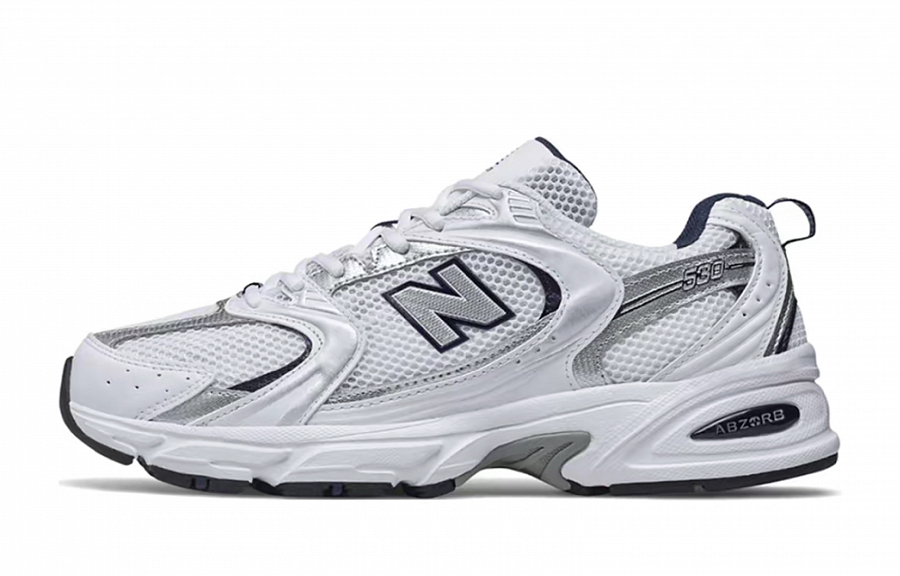 New Balance NB 530 Cushioning Abrasion Resistant Breathable Low top Running Shoes Unisex Gray купить в интернет-магазине Yoocart с быстрой доставкой по России.