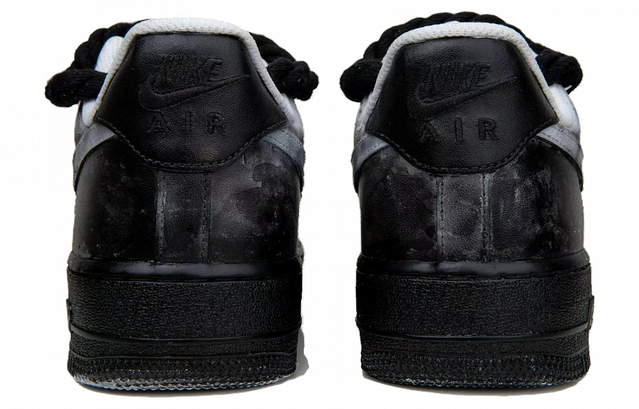 Nike Air Force 1 Black Humorous Casual Low-Top Skateboard Shoes Men's Black White купить в интернет-магазине Yoocart с быстрой доставкой по России.