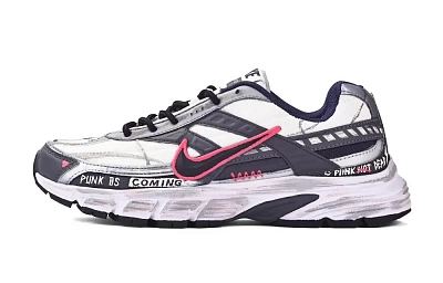 Nike Initiator Abrasion Resistant Low top Running Shoes Unisex Gray Pink