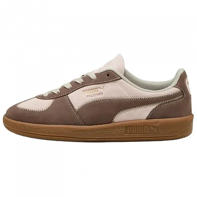 PUMA Palermo Abrasion Resistant Low top Skateboard Shoes Women's Brown