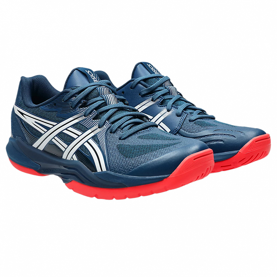 Asics POWERBREAK FF Low top Training Shoes Men's Gray Shark Blue купить в интернет-магазине Yoocart с быстрой доставкой по России.