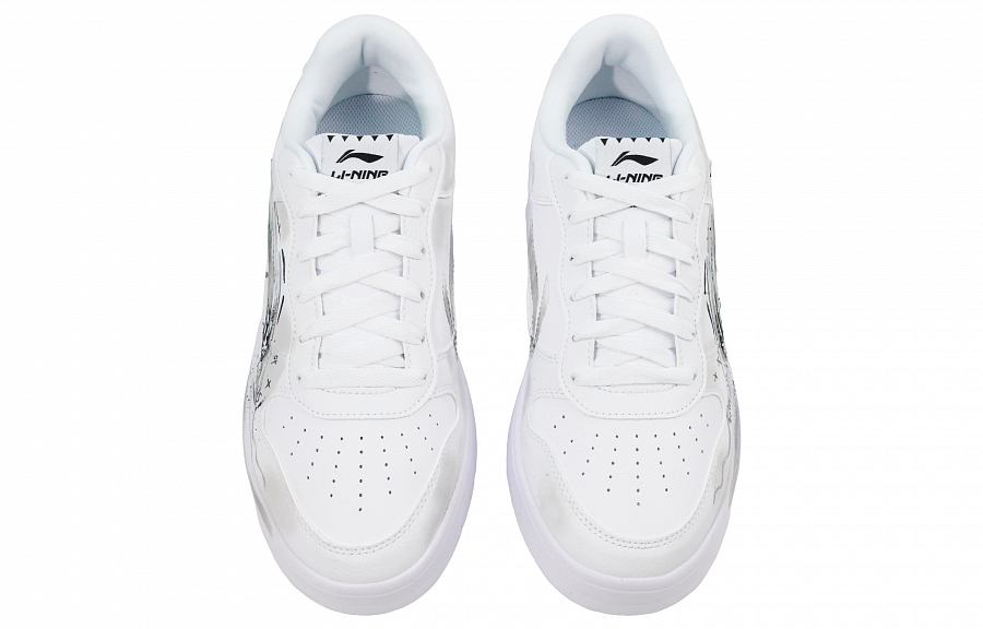 LiNing Pontoon Boats Lightweight And Breathable Low top Skateboard Shoes Unisex Black White Gray купить в интернет-магазине Yoocart с быстрой доставкой по России.