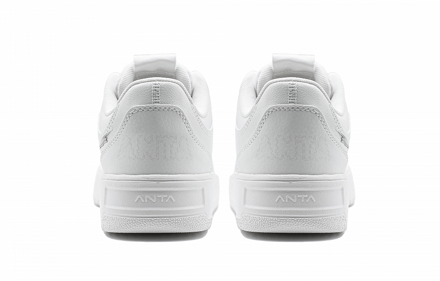 Anta Relaxed Abrasion Resistant, Lightweight, And Breathable Low top Skateboard Shoes Men's Black White купить в интернет-магазине Yoocart с быстрой доставкой по России.