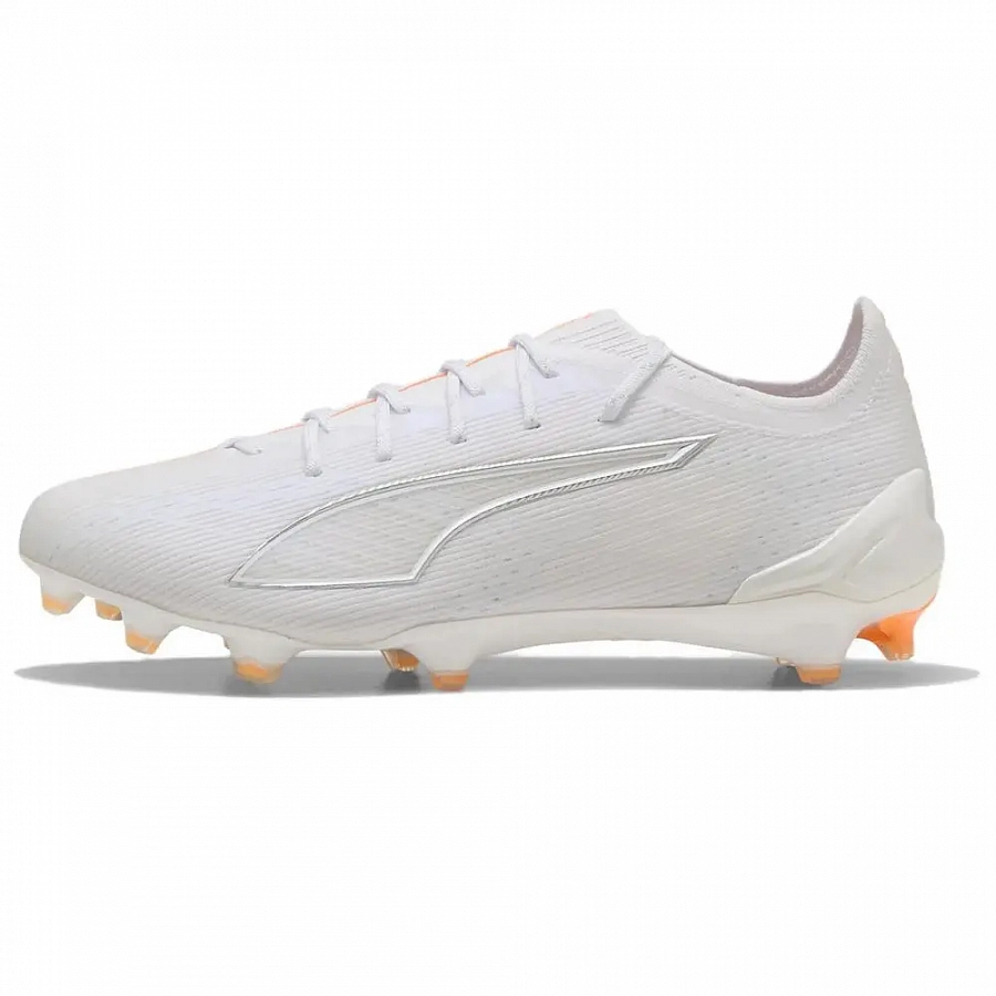 PUMA ULTRA 6 FG Firm Ground Artificial Turf, Natural Grass Abrasion Resistant Soccer Shoes Men's White купить в интернет-магазине Yoocart с быстрой доставкой по России.