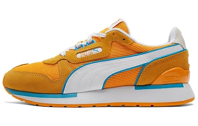 PUMA Space Lab Contrast Athleisure Casual Sports Shoe Unisex Yellow