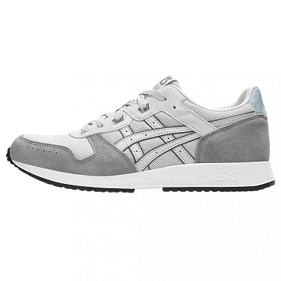 Asics Lyte Classic Low Top Running Shoes Unisex Gray White