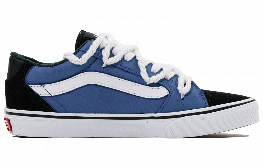 Vans Faulkner Fine Feather Abrasion Resistant Low top Skateboard Shoes Unisex Blue White купить в интернет-магазине Yoocart с быстрой доставкой по России.