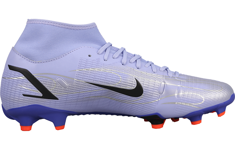 Nike Mercurial Superfly 8 Mg Kylian Mbappe Flames Purple Red Sole купить в интернет-магазине Yoocart с быстрой доставкой по России.