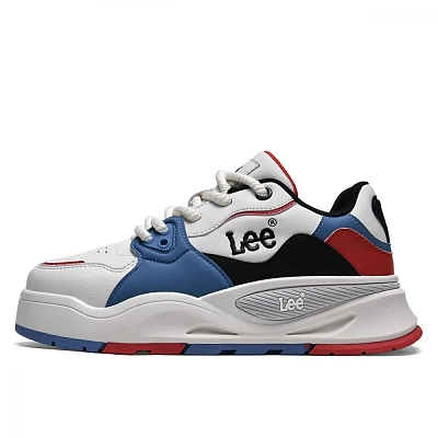 Lee All Season Vintage, Classic Color Block Fashion, Minimalist Style Versatile Skateboard Shoes Men's