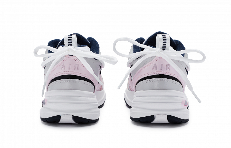 Nike Air Monarch 4 Slip Resistant Low Top Chunky Sneakers Unisex Pink Silver White купить в интернет-магазине Yoocart с быстрой доставкой по России.