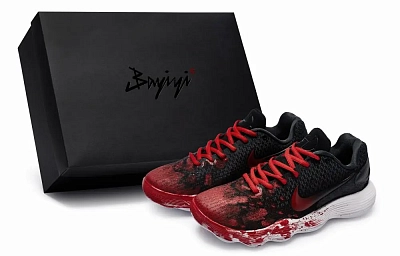 Nike Hyperdunk 2017 Basketball Shoes Men's Low top Red/Black