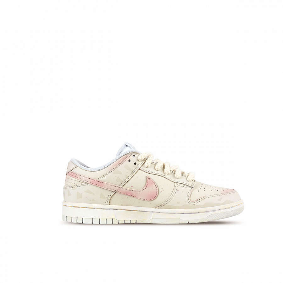Nike Dunk Low Retro Wear resistant And Lightweight Low Top Skateboard Shoes Unisex Beige Pink купить в интернет-магазине Yoocart с быстрой доставкой по России.