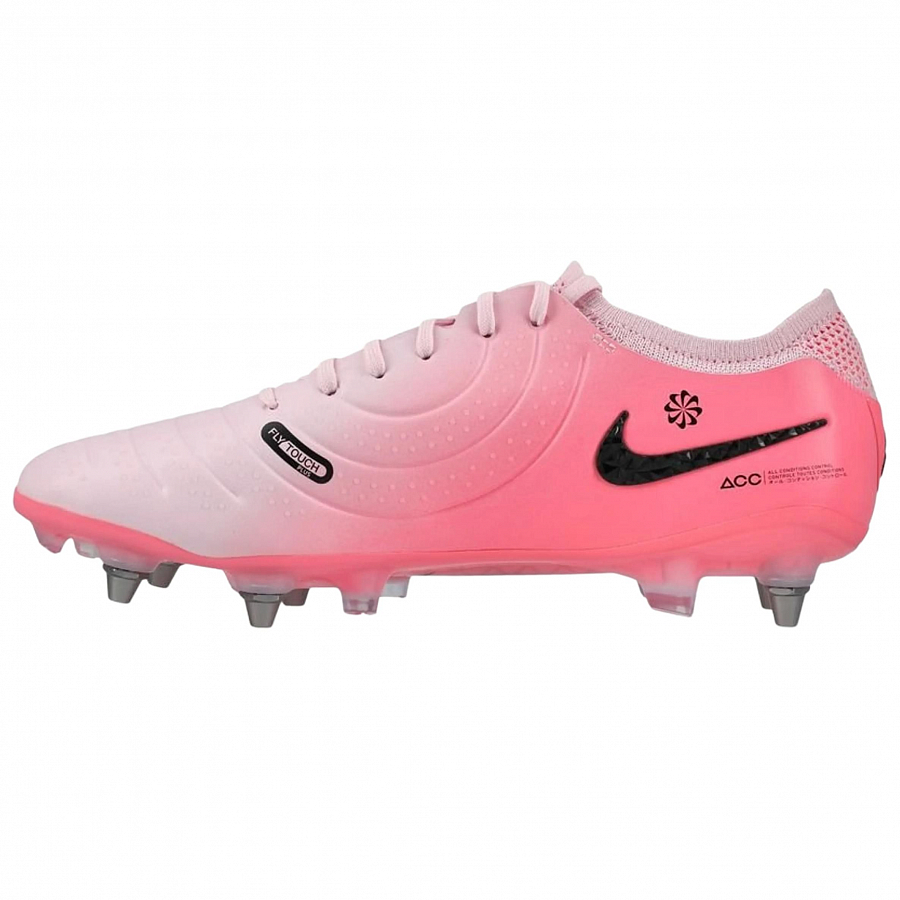 Nike Tiempo Legend 10 Slip Resistant Abrasion Resistant Soccer Shoes Men's Pink Black купить в интернет-магазине Yoocart с быстрой доставкой по России.
