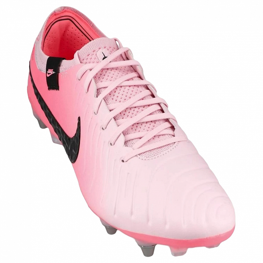 Nike Tiempo Legend 10 Slip Resistant Abrasion Resistant Soccer Shoes Men's Pink Black купить в интернет-магазине Yoocart с быстрой доставкой по России.