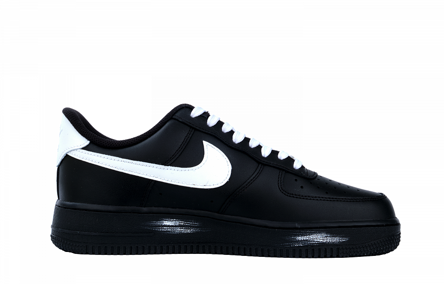 Nike Air Force 1 Abrasion Resistant Low Top Skateboard Shoes Unisex Black White купить в интернет-магазине Yoocart с быстрой доставкой по России.