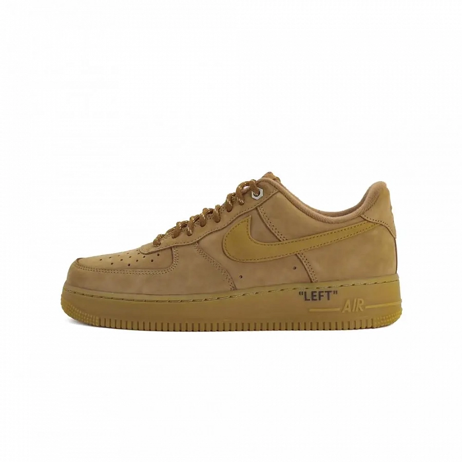 Nike Air Force 1 Anti-Slip Wear-Resistant Low-Top Skateboard Shoes Unisex Dark Brown купить в интернет-магазине Yoocart с быстрой доставкой по России.