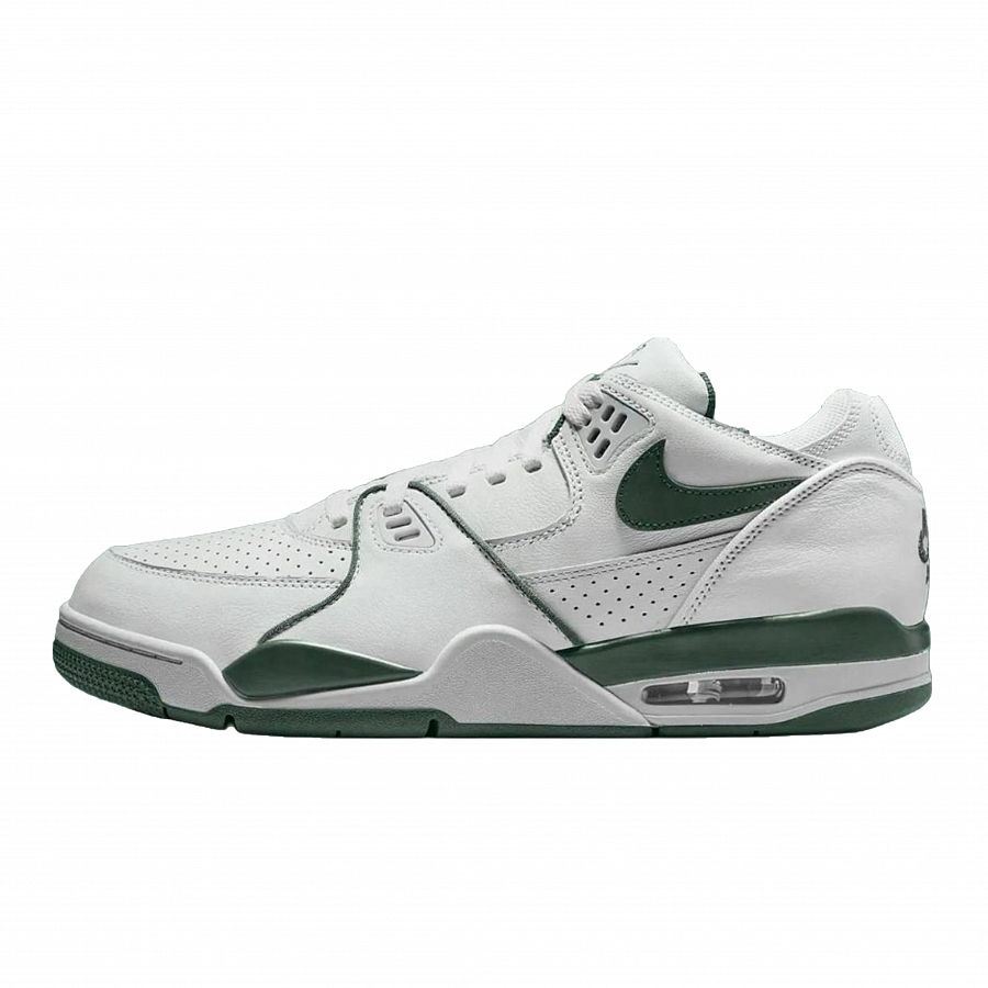 Nike Air Flight 89 Wild Oasis Abrasion Resistant Low Top Vintage Basketball Shoes Men's White Green купить в интернет-магазине Yoocart с быстрой доставкой по России.