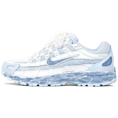 Nike P 6000 Low Top Running Shoes Unisex Light Blue
