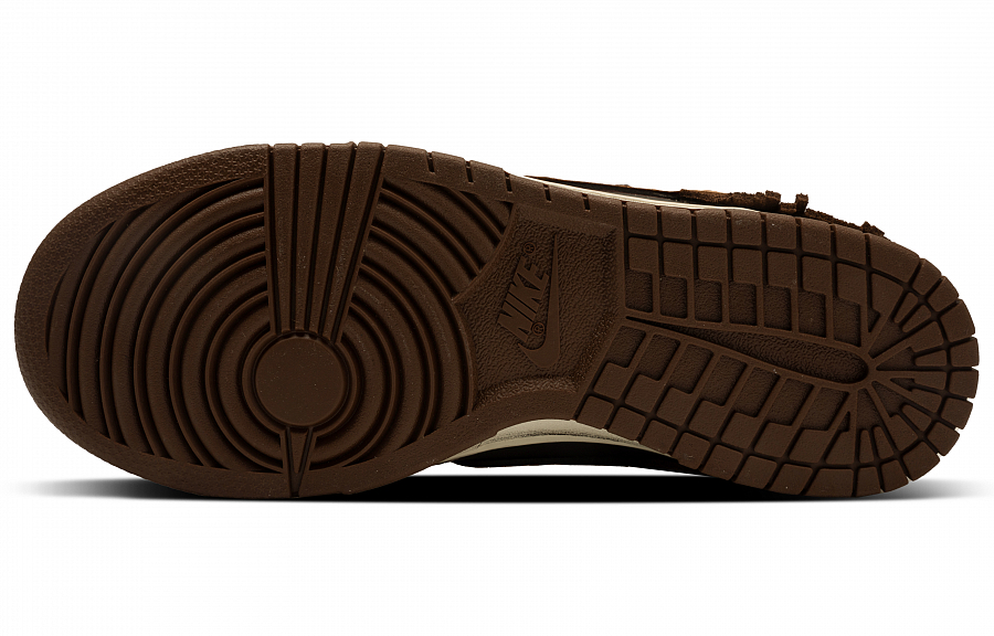 Nike Dunk Slip Resistant Abrasion Resistant Low top Skateboard Shoes Women's Brown Black купить в интернет-магазине Yoocart с быстрой доставкой по России.