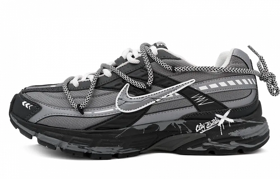 Nike Initiator Abrasion Resistant Low top Running Shoes Unisex Black купить в интернет-магазине Yoocart с быстрой доставкой по России.