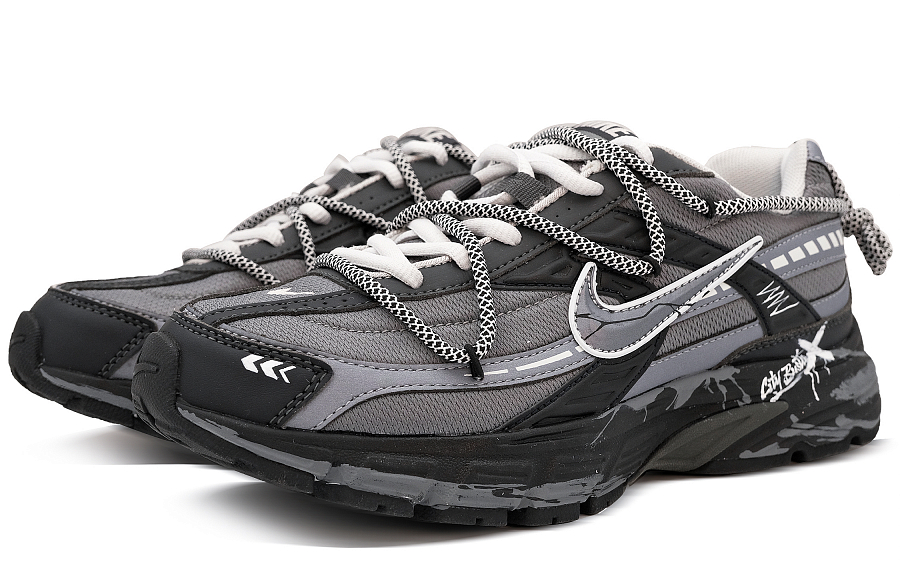 Nike Initiator Abrasion Resistant Low top Running Shoes Unisex Black купить в интернет-магазине Yoocart с быстрой доставкой по России.