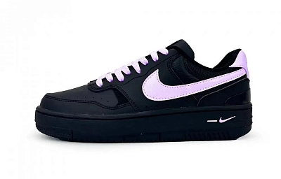 Nike Gamma Force Wear-Resistant Low-Top Skateboard Shoes Women's Black Purple