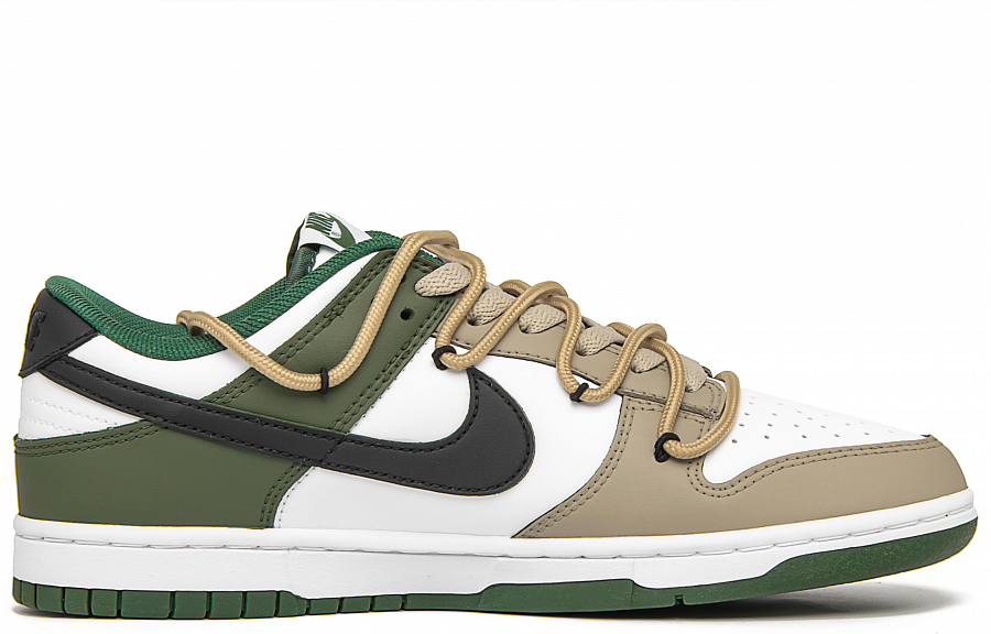 Nike Dunk Forest Blessing Abrasion Resistant Low Top Skateboard Shoes Men's Brown Green купить в интернет-магазине Yoocart с быстрой доставкой по России.