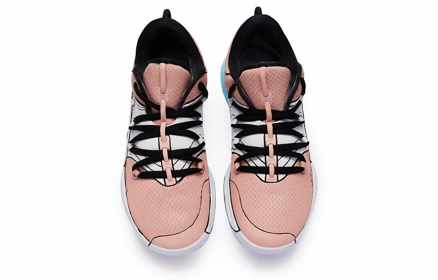 Nike Hyperdunk X Basketball Shoes Men's Low top Pink/Blue/White купить в интернет-магазине Yoocart с быстрой доставкой по России.