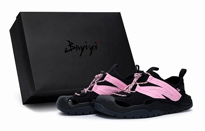 New Balance 4205 Collection 811 Manufacturing Blackberry Jam Special Shoe Box Beach Sandals Unisex Black Pink