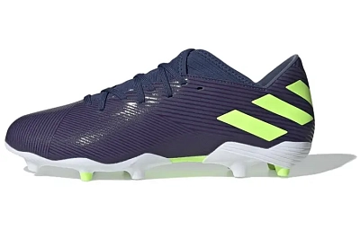 adidas Nemeziz Messi 19.3 Firm Ground Cleats 'Tech Indigo/Signal Green'