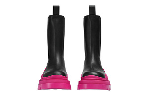 Bottega Veneta Chelsea Boots 5.5cm Women's Fuchsia 3 4279240