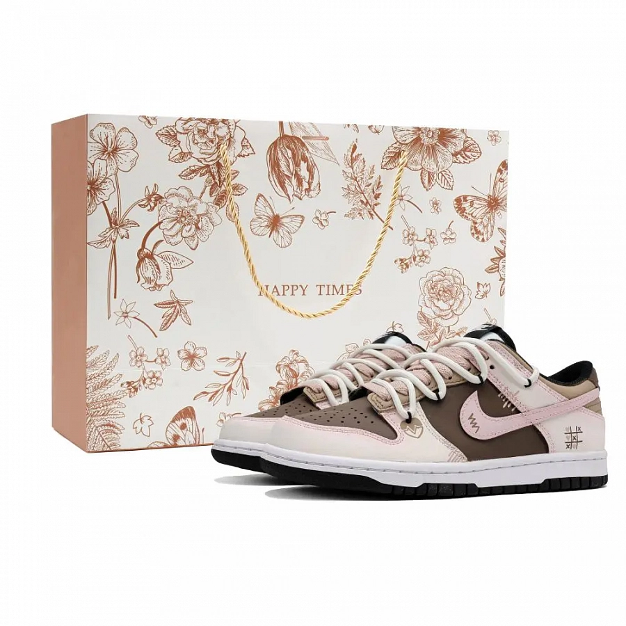 Nike Dunk Skateboard Shoes Unisex Low top Beige купить в интернет-магазине Yoocart с быстрой доставкой по России.