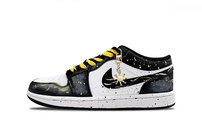 Jordan Air Jordan 1 Abrasion Resistant Low top Vintage Basketball Shoes Men's