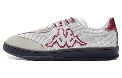 Kappa Tifo Anti Slip Wear Resistant Low Top Skateboard Shoes Women's Beige Umber Brown