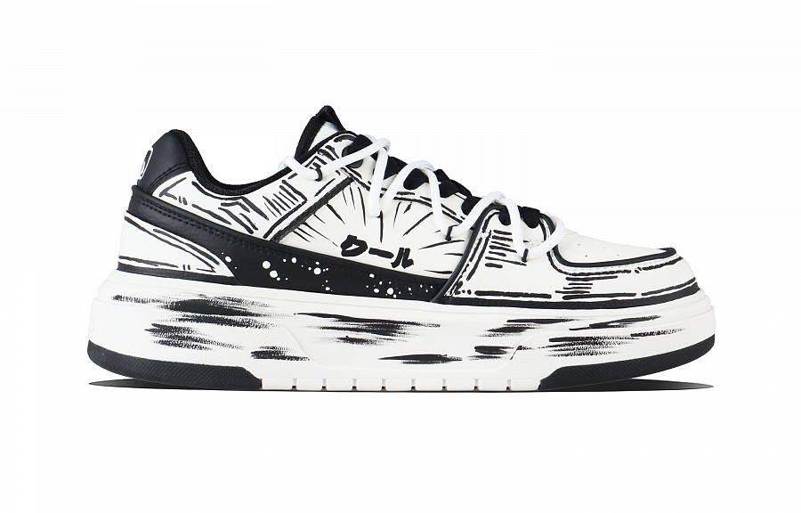 MLB Chunky Liner Explosion Abrasion Resistant Low top Skateboard Shoes Unisex Black White купить в интернет-магазине Yoocart с быстрой доставкой по России.
