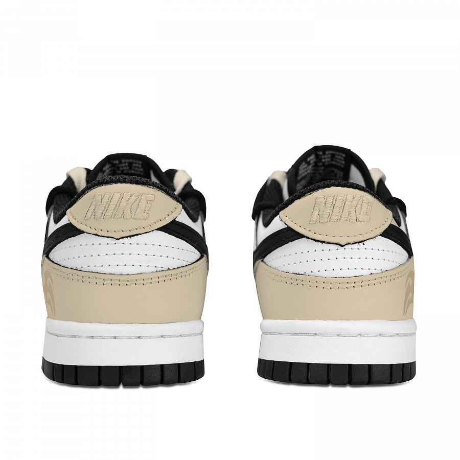 Nike Dunk Ink Texture Thermal Slip Resistant And Abrasion Resistant Low top Skateboard Shoes Unisex Black White Yellow купить в интернет-магазине Yoocart с быстрой доставкой по России.