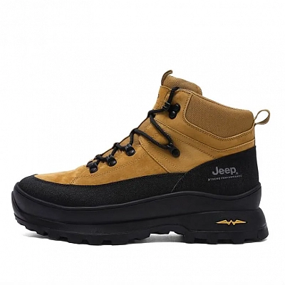 Jeep Short Outdoor Boots Men's Camel