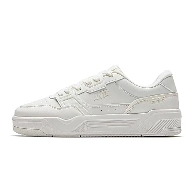 Anta C37 Series Slip Resistant Shock Absorbers With Abrasion Resistant Properties Low top Skateboard Shoes Men's White