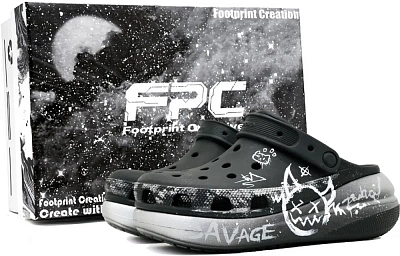 Crocs Classic Clog Funny Escape 2 Clogs Unisex Black