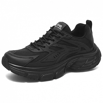 Jeep Abrasion Resistant Slip Resistant Low top Mountaineering Shoes Men's Black