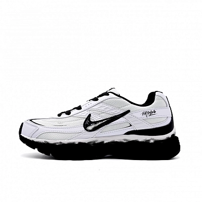 Nike Initiator Cushioning, Wear Resistant Low top Casual City Commute Running Shoes Unisex Black White