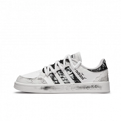 Adidas Neo Breaknet Shadow Of Ink Cushioning Low top Skateboard Shoes Unisex